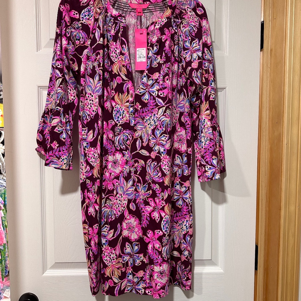 NWT Lilly Pulitzer Norris 3/4 sleeve Dress Size Medium